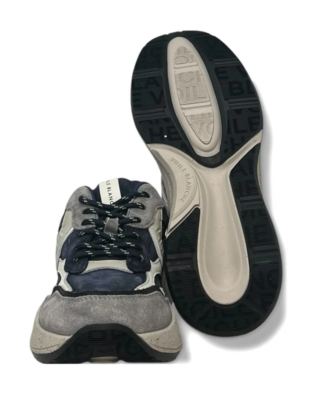 Voile Blanche Club22 sneakers met vlakken Blauw