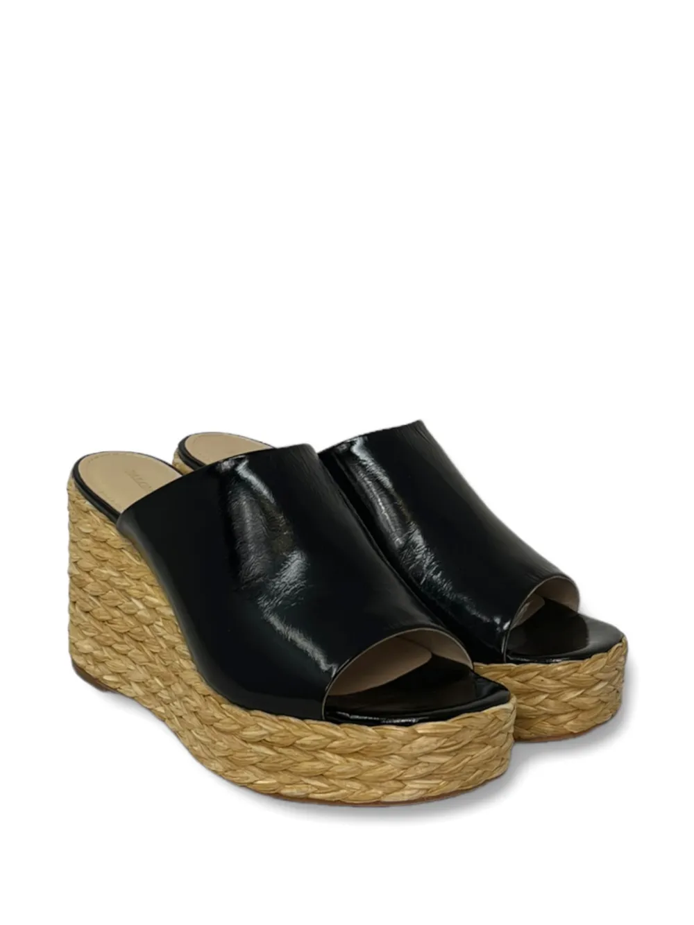Paloma Barceló Malory Platform Sandals In Black