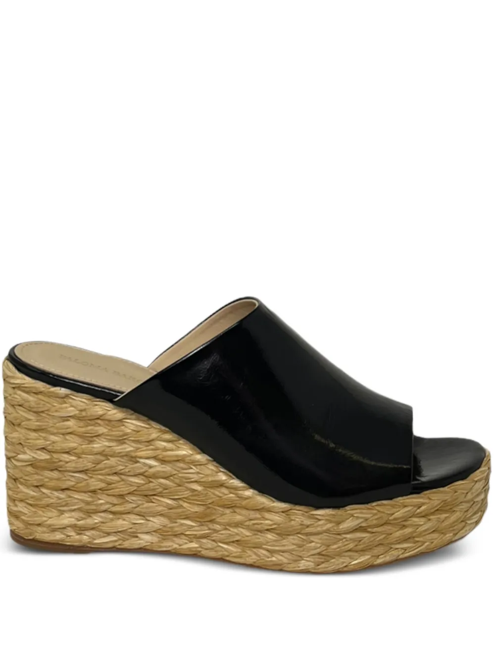 Paloma Barceló Malory sandalen met plateauzool Zwart