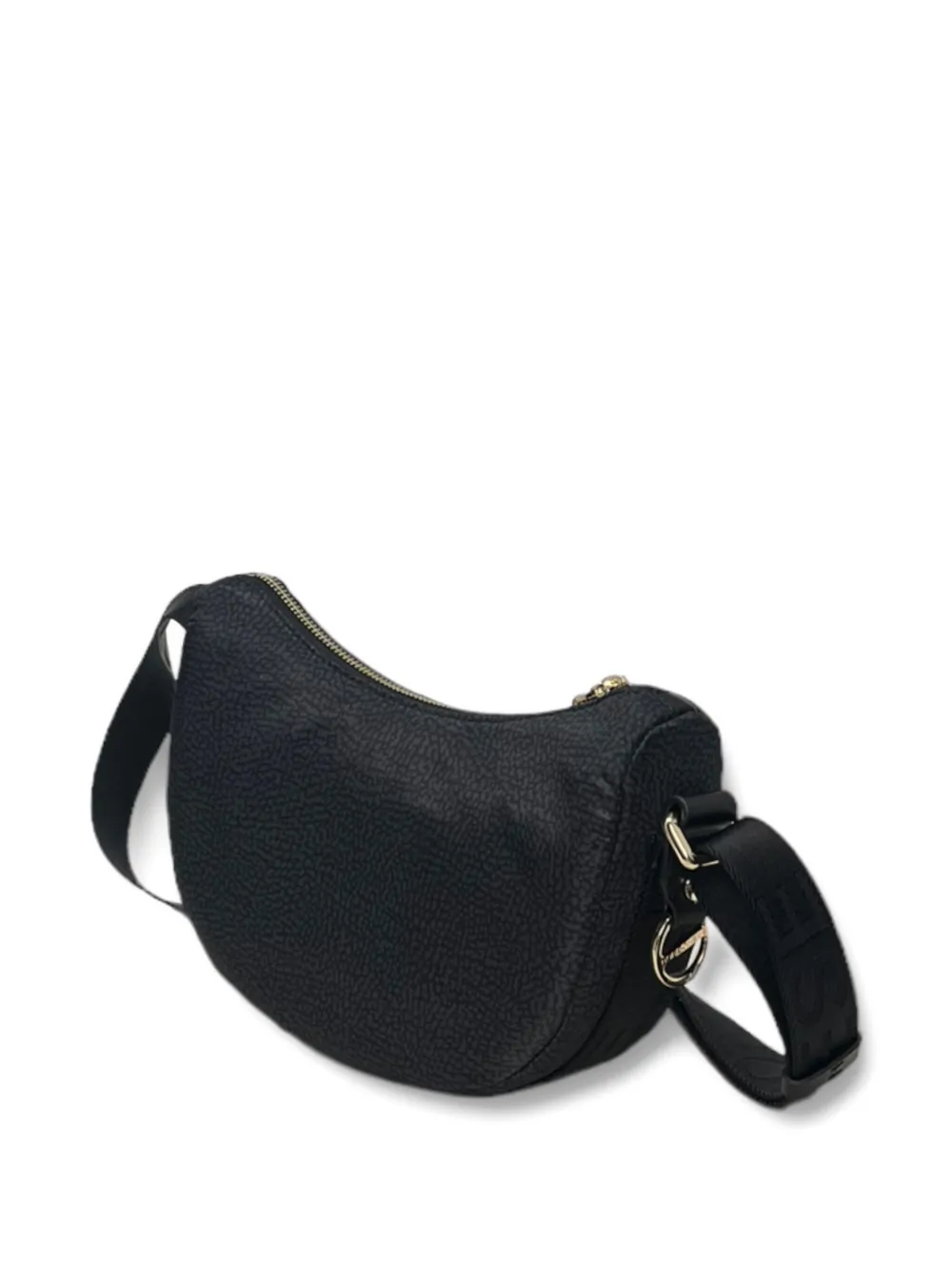 Borbonese Min Luna Bag In Gray