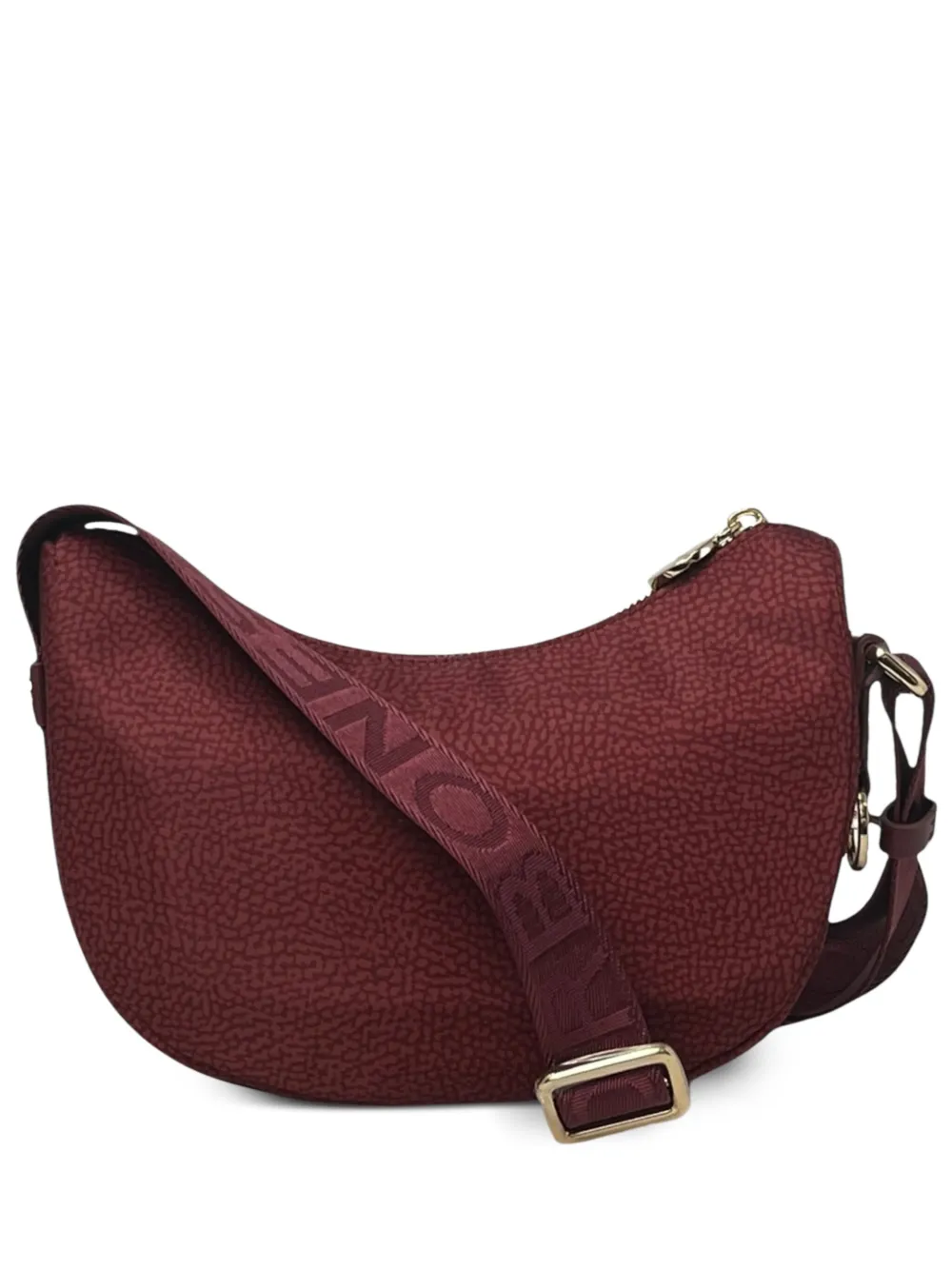 Borbonese luna zip satchel | Red | Image 1