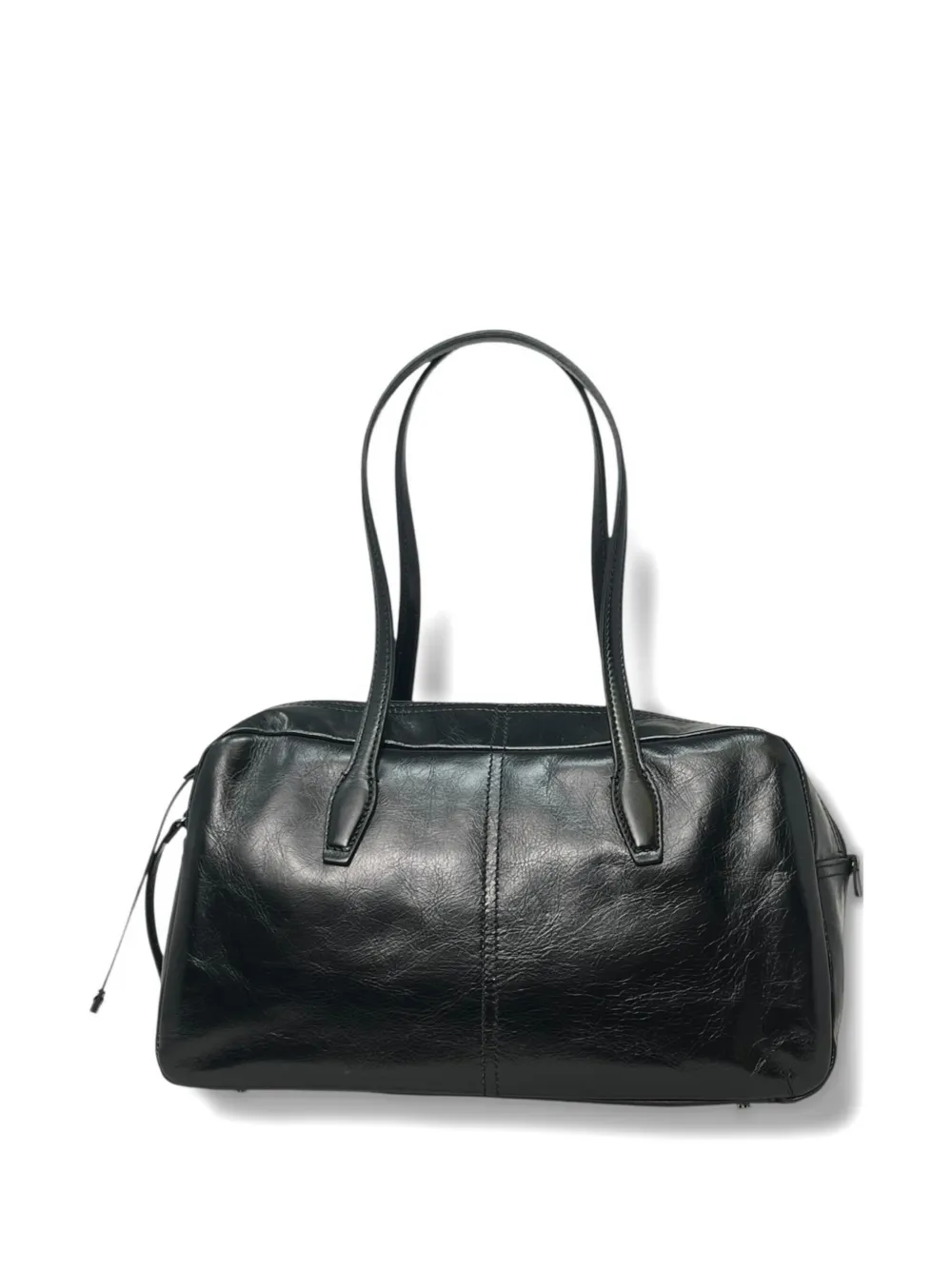 GIANNI CHIARINI Aryna leather shoulder bag - Zwart