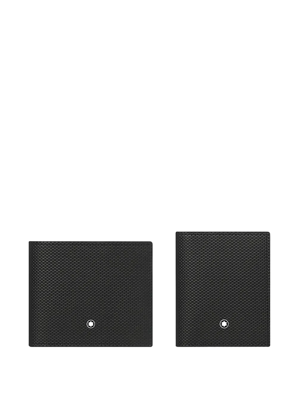 Montblanc textured logo-patch case | noir | Image 1