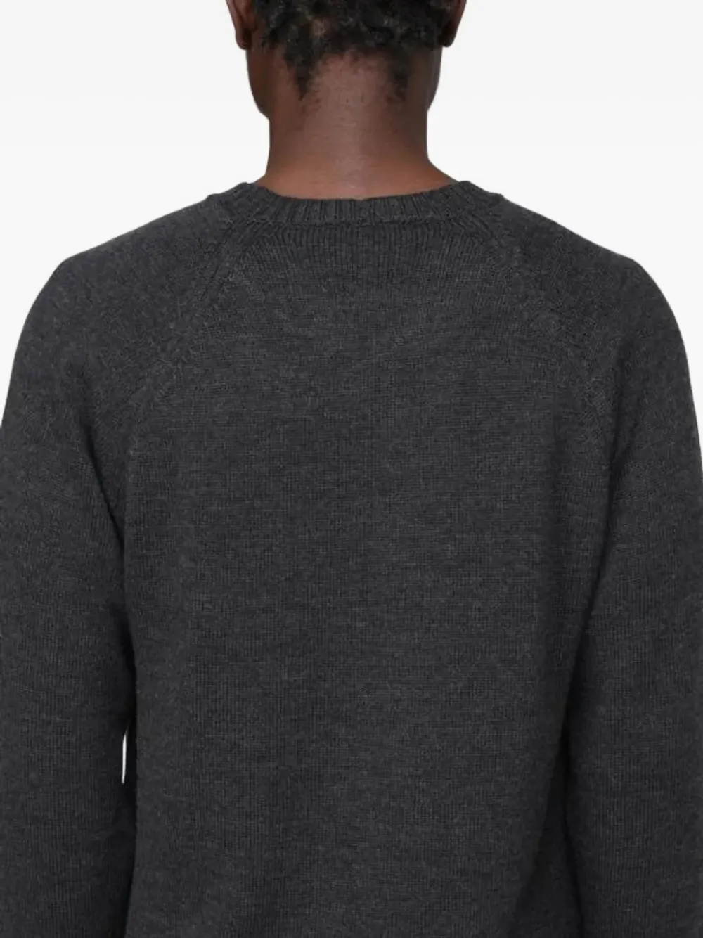 Paolo Pecora Mélange-effect Sweater In Gray