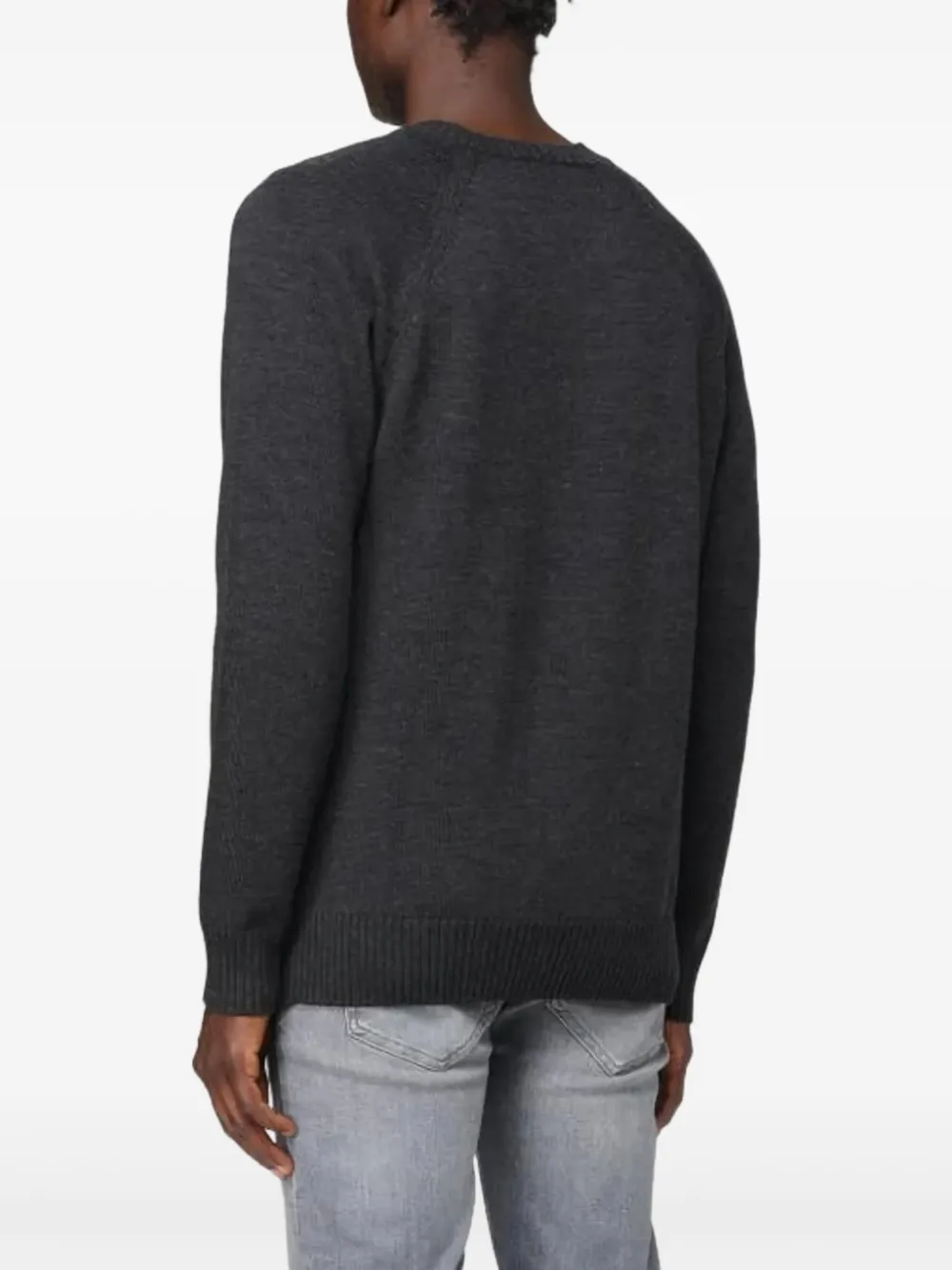 Paolo Pecora mélange-effect sweater - Grijs