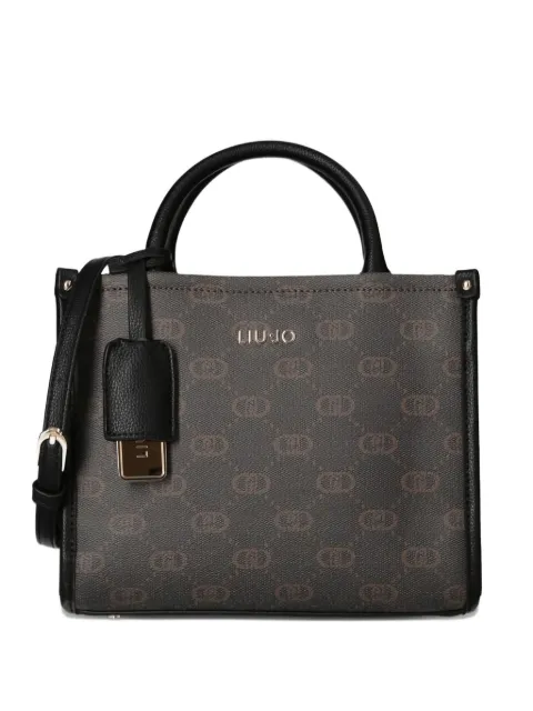 LIU JO small monogram-pattern tote bag 