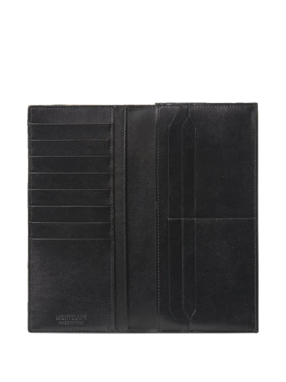 Montblanc Portemonnee met logoplakkaat Zwart
