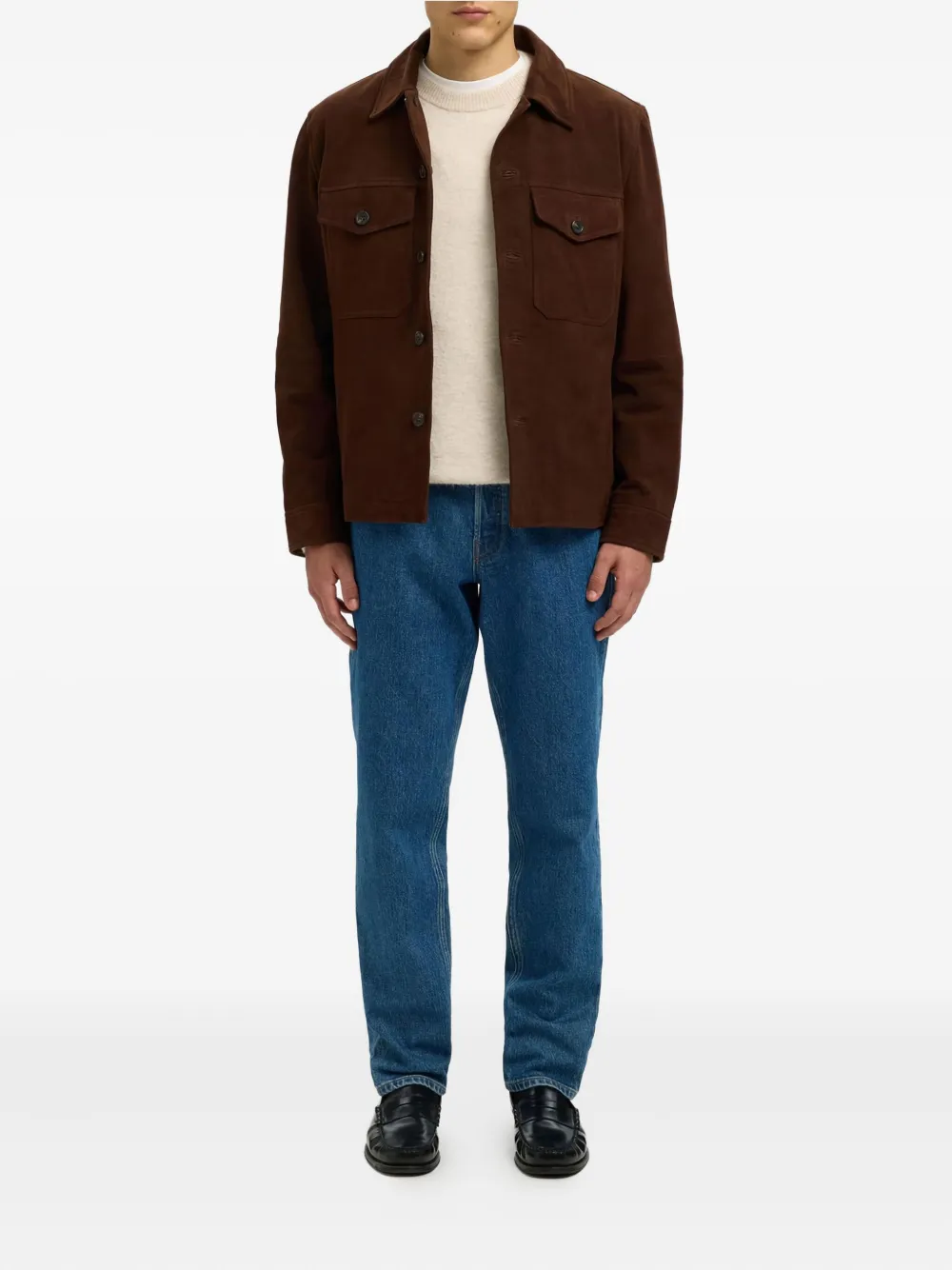 SELECTED Tom suede overshirt | Shirt Jackets | Image 2