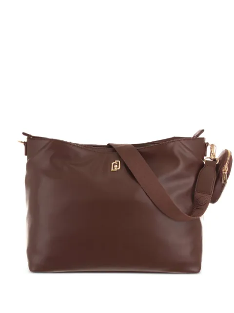 LIU JO medium logo-plaque tote bag