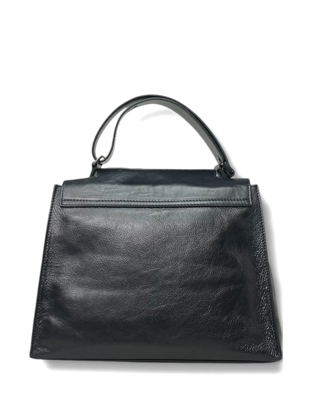 Orciani top-handle SVEVA M GOTHAM shoulder bag - Zwart