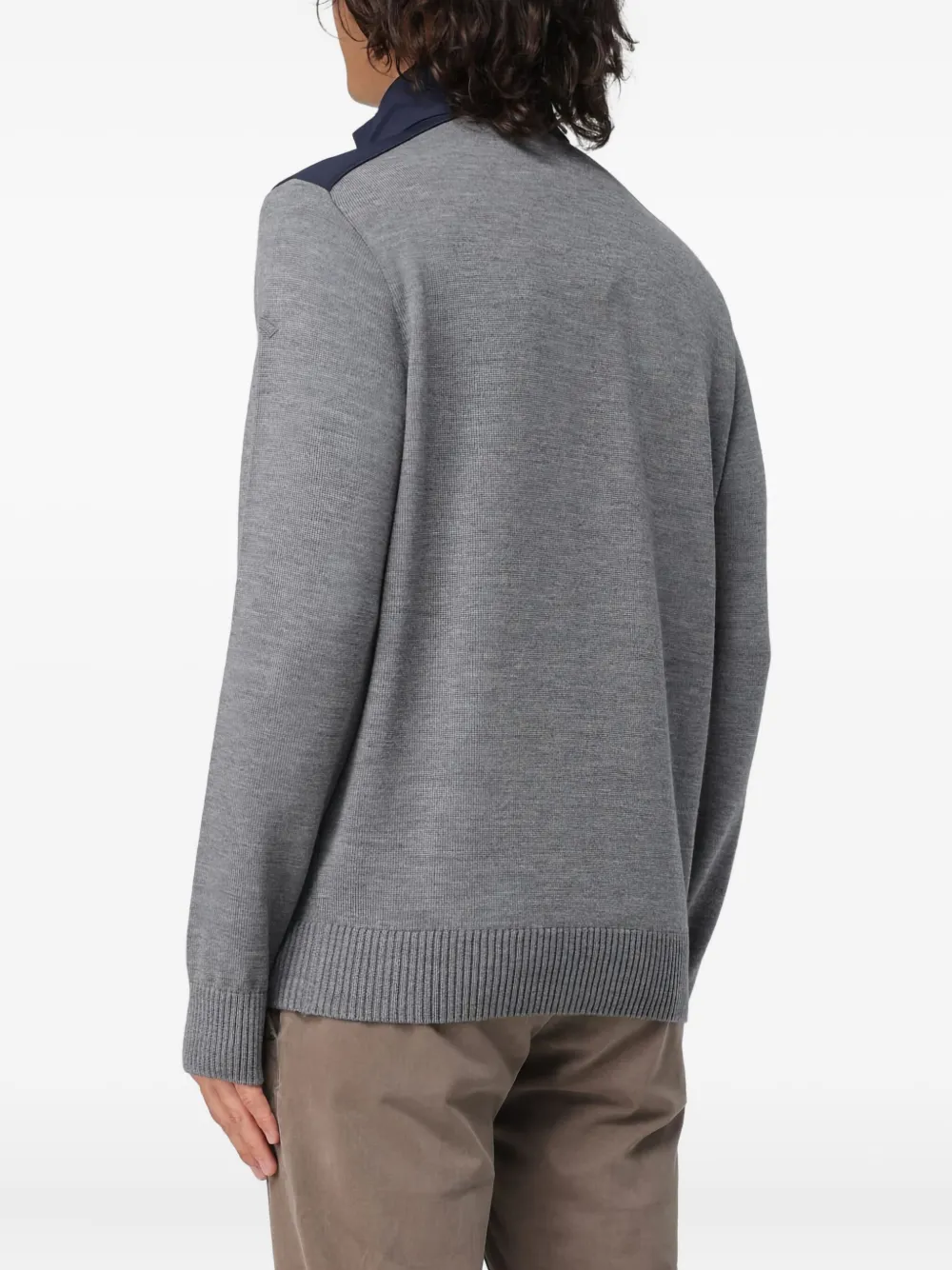 Paul & Shark half zip knitwear - Grijs