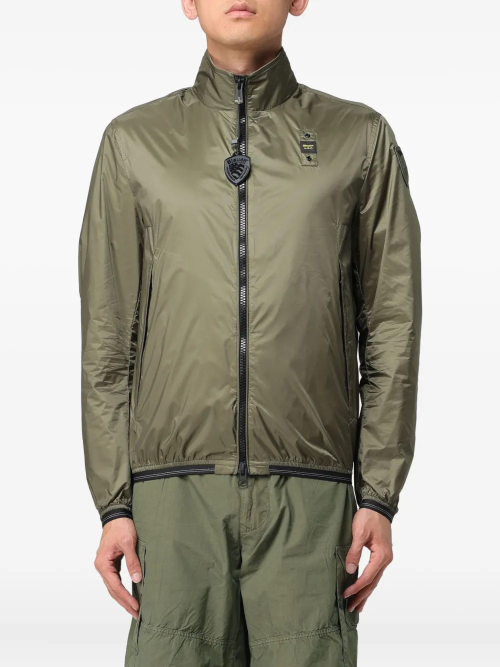 Blauer zip-front jacket | Green | Image 1