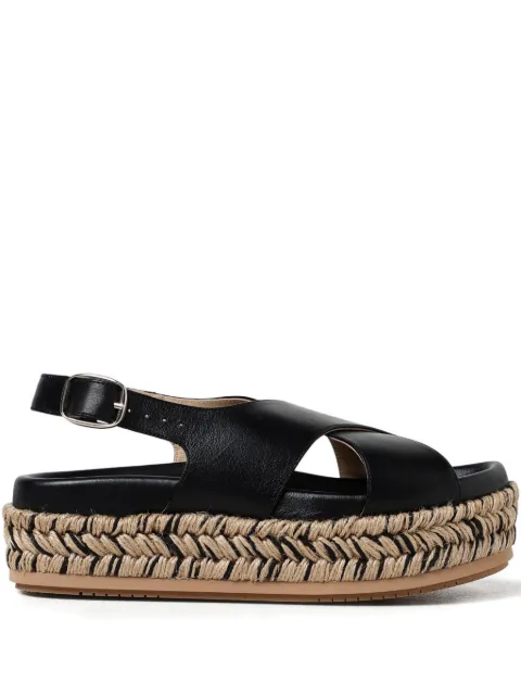 Paloma Barceló 35mm Francia woven platform sandals