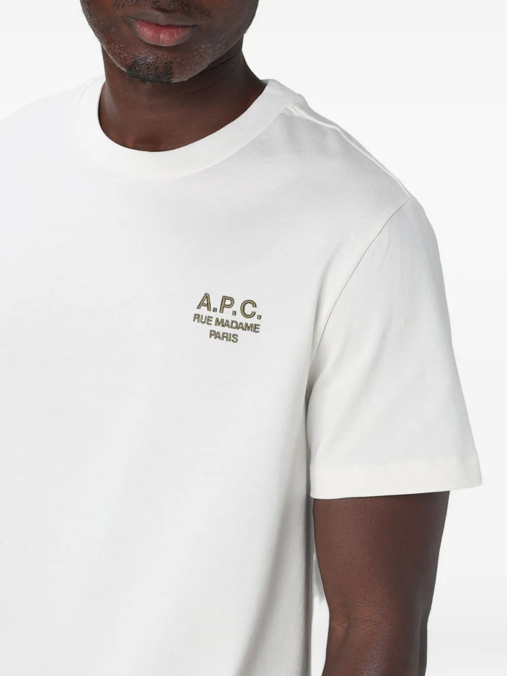 Apc Rue Madame T-shirt In White