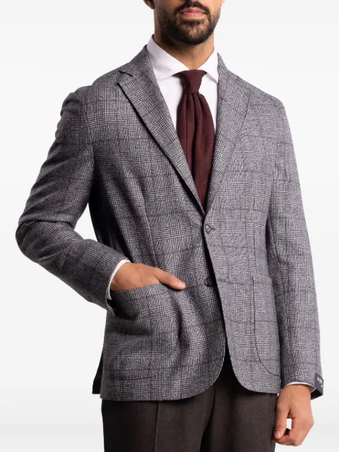 Barba Easy checked blazer