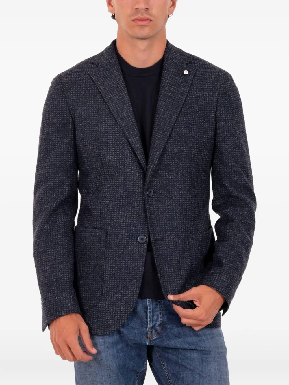 L.B.M. 1911 buttoned blazer | Azul | Image 1