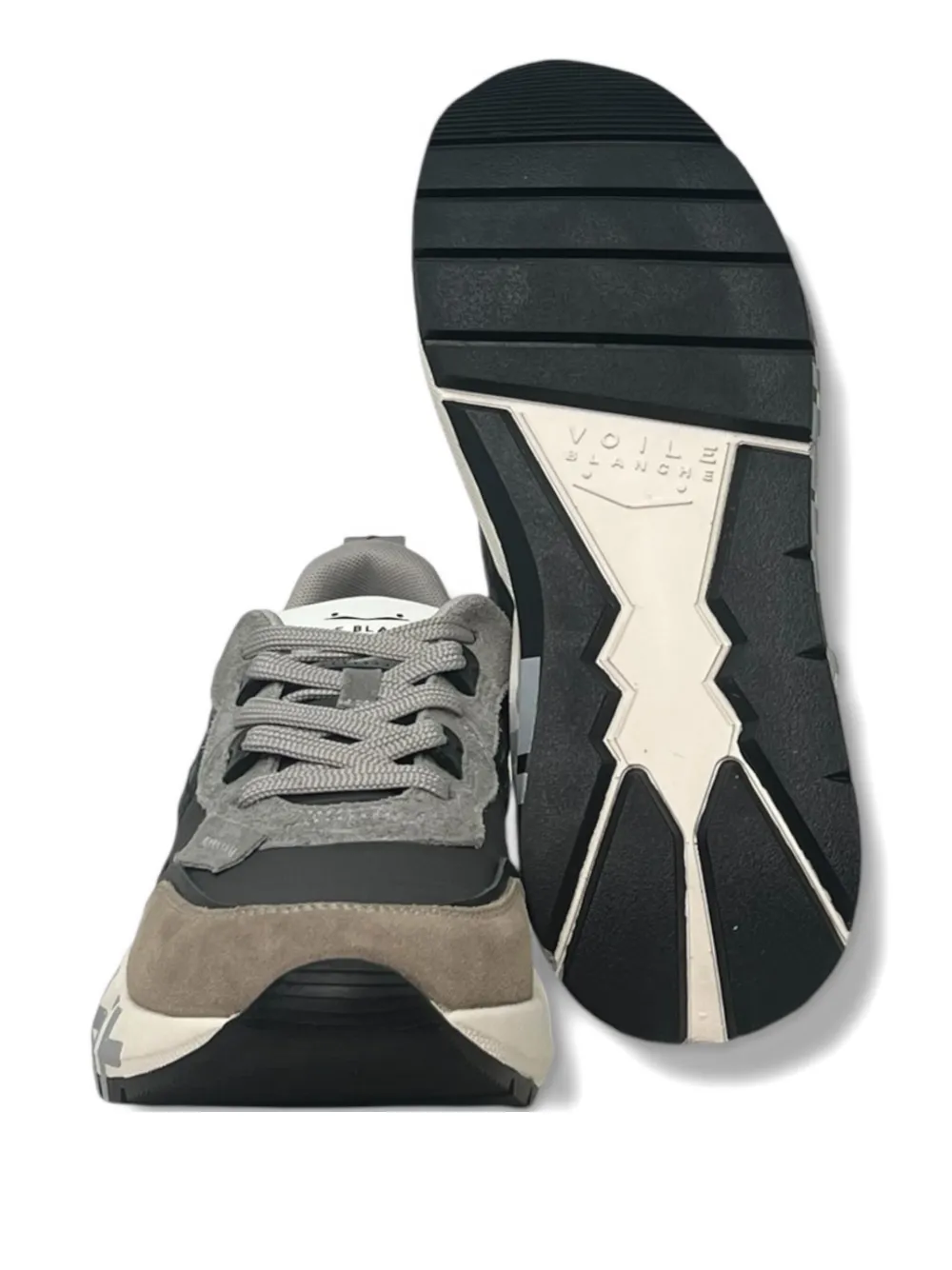 Voile Blanche CLUB01 sneakers met logo Zwart