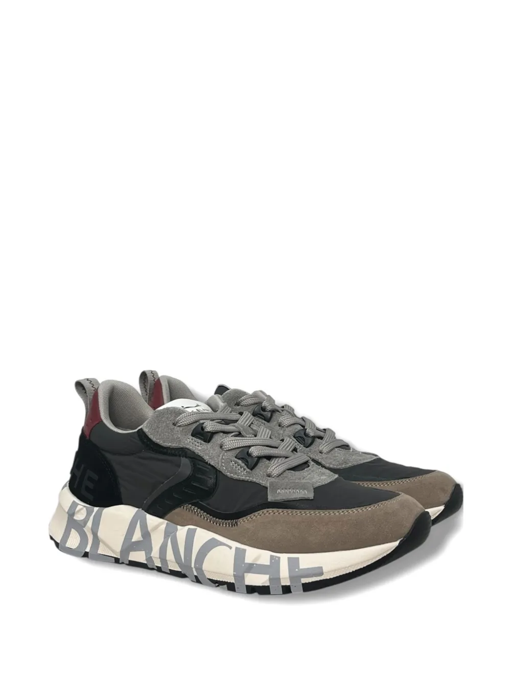 Voile Blanche logo lettering CLUB01 trainers | Low-Tops | Image 2