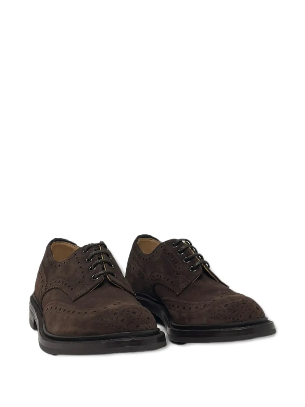 Tricker's Bourton suede brogues | Derby Shoes | Image 2