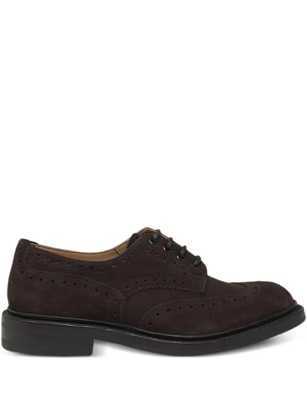 Tricker's richelieus Bourton en daim | marron | Image 1