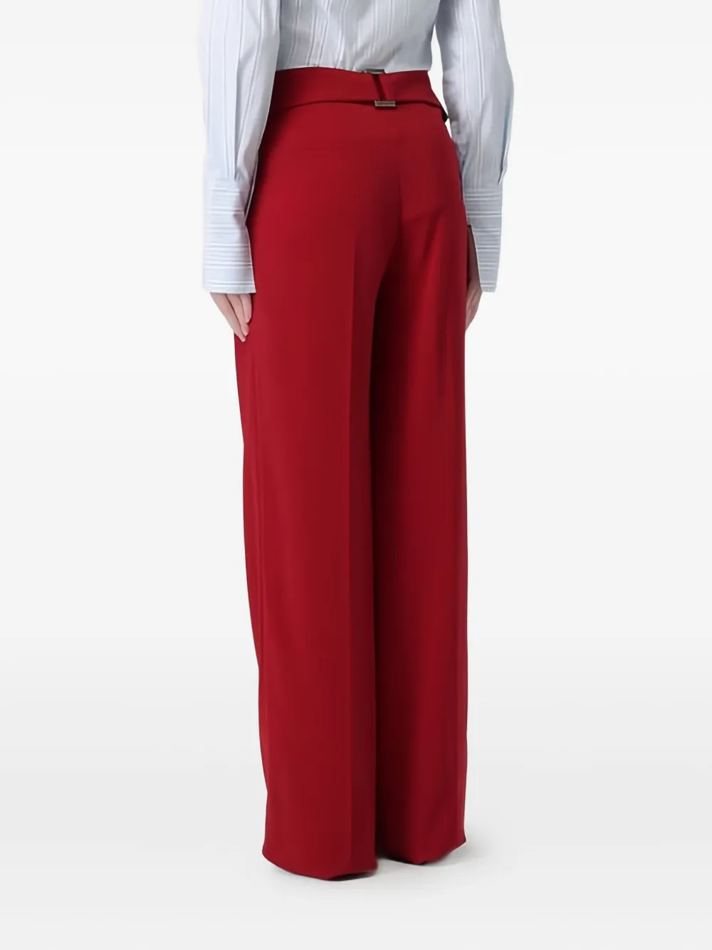 Patrizia Pepe pleated trousers - Rood