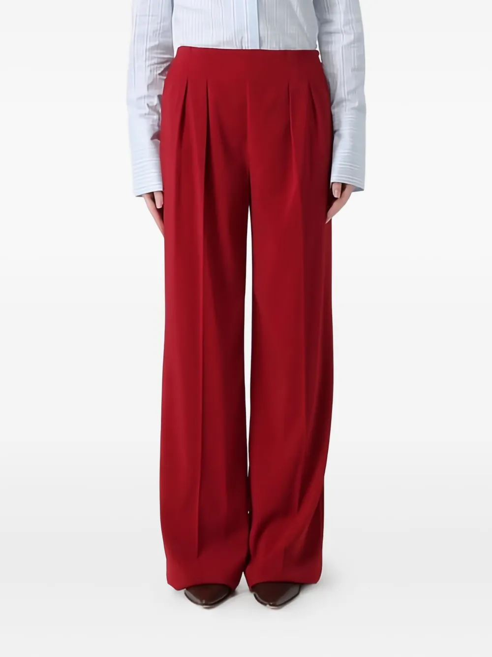 Patrizia Pepe pleated trousers | Flared Trousers | Image 2