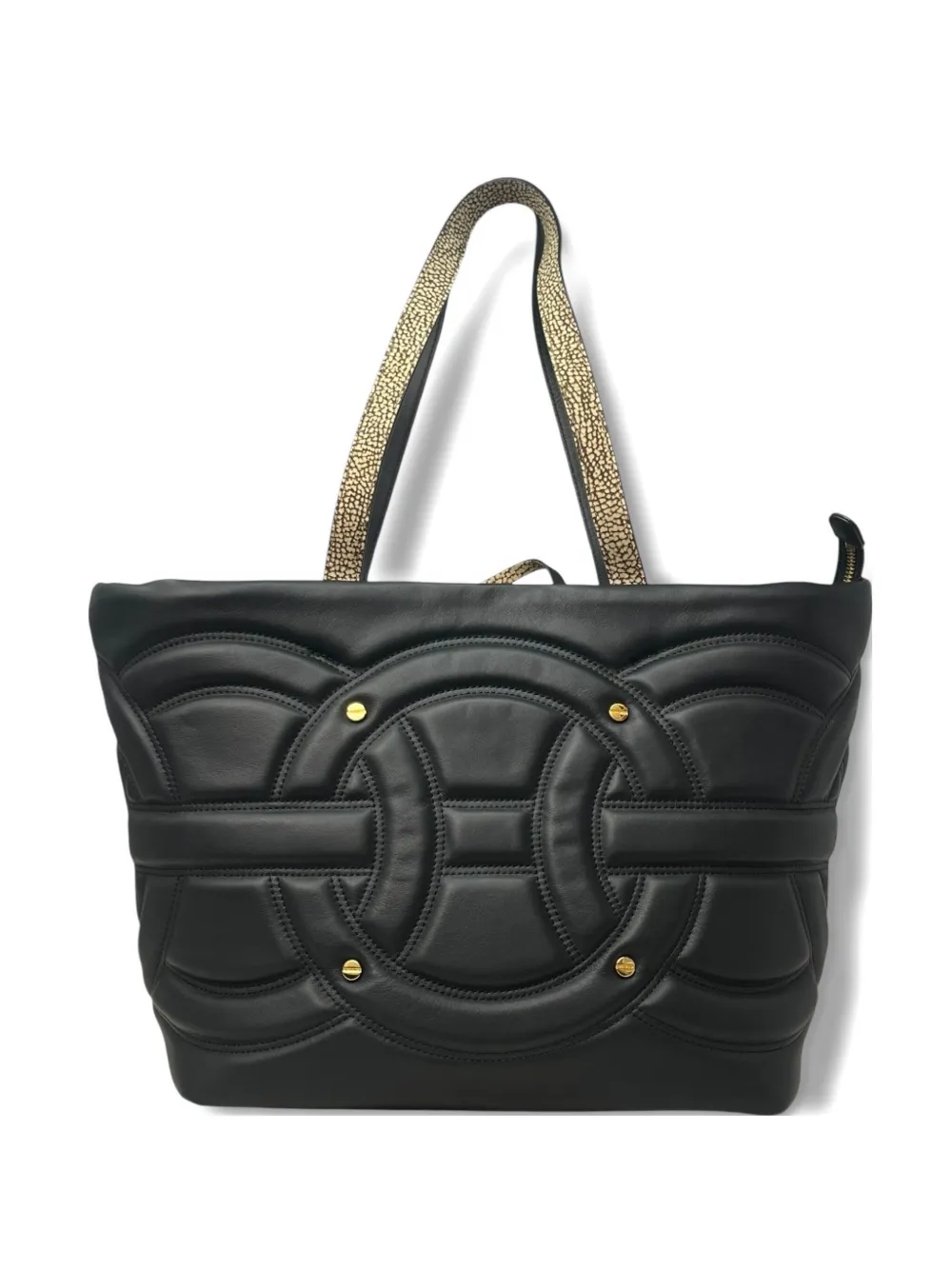 Borbonese tote con apliques | negro | Image 1