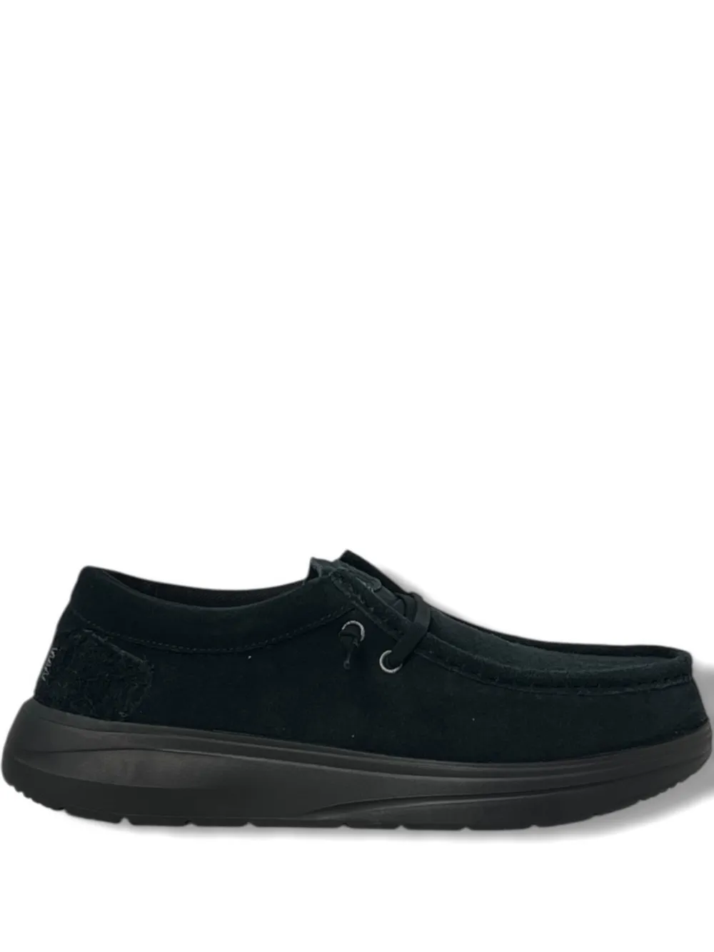 Hey Dude Wally suede desert boots | Black | Image 1