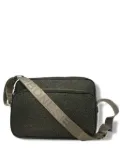 Borbonese abstract-print cross body bag - Green
