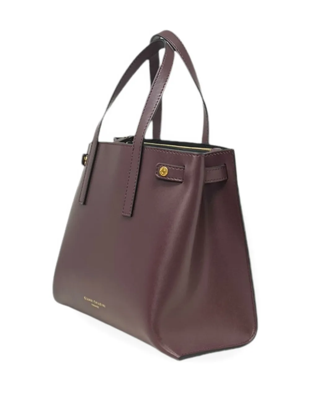 Gianni Chiarini Altea Shoulder Bag In Burgundy