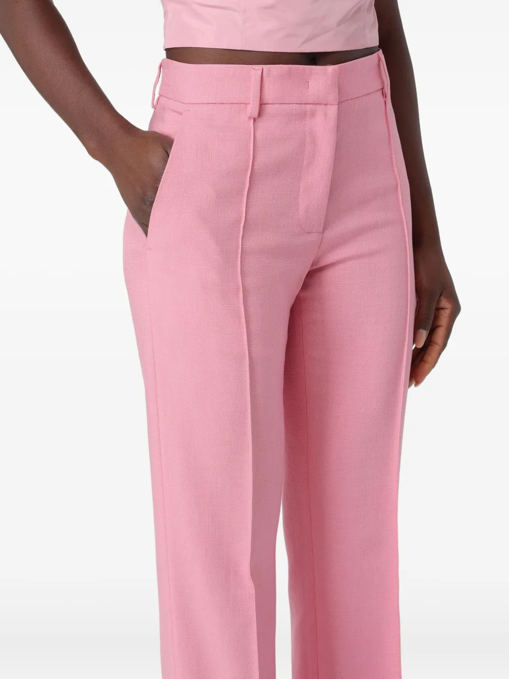 MSGM Broek met naaddetail Roze