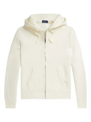 Polo Ralph Lauren ジップアップ ダブルニットパーカー | ホワイト