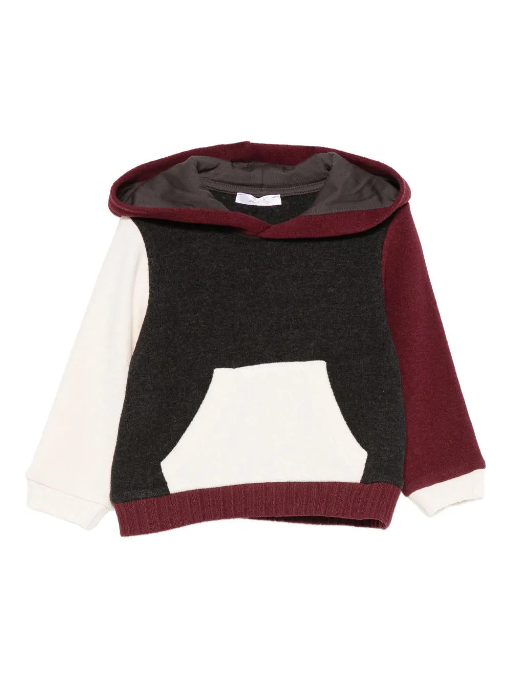 Miss Grant Kids hoodie con diseño color block | gris | Image 1