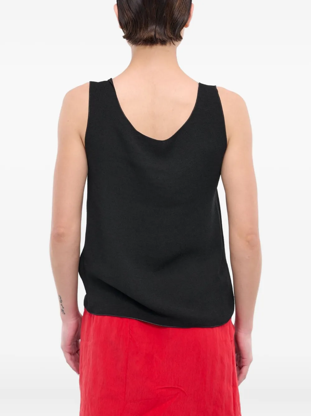 Blumarine Anella top Zwart