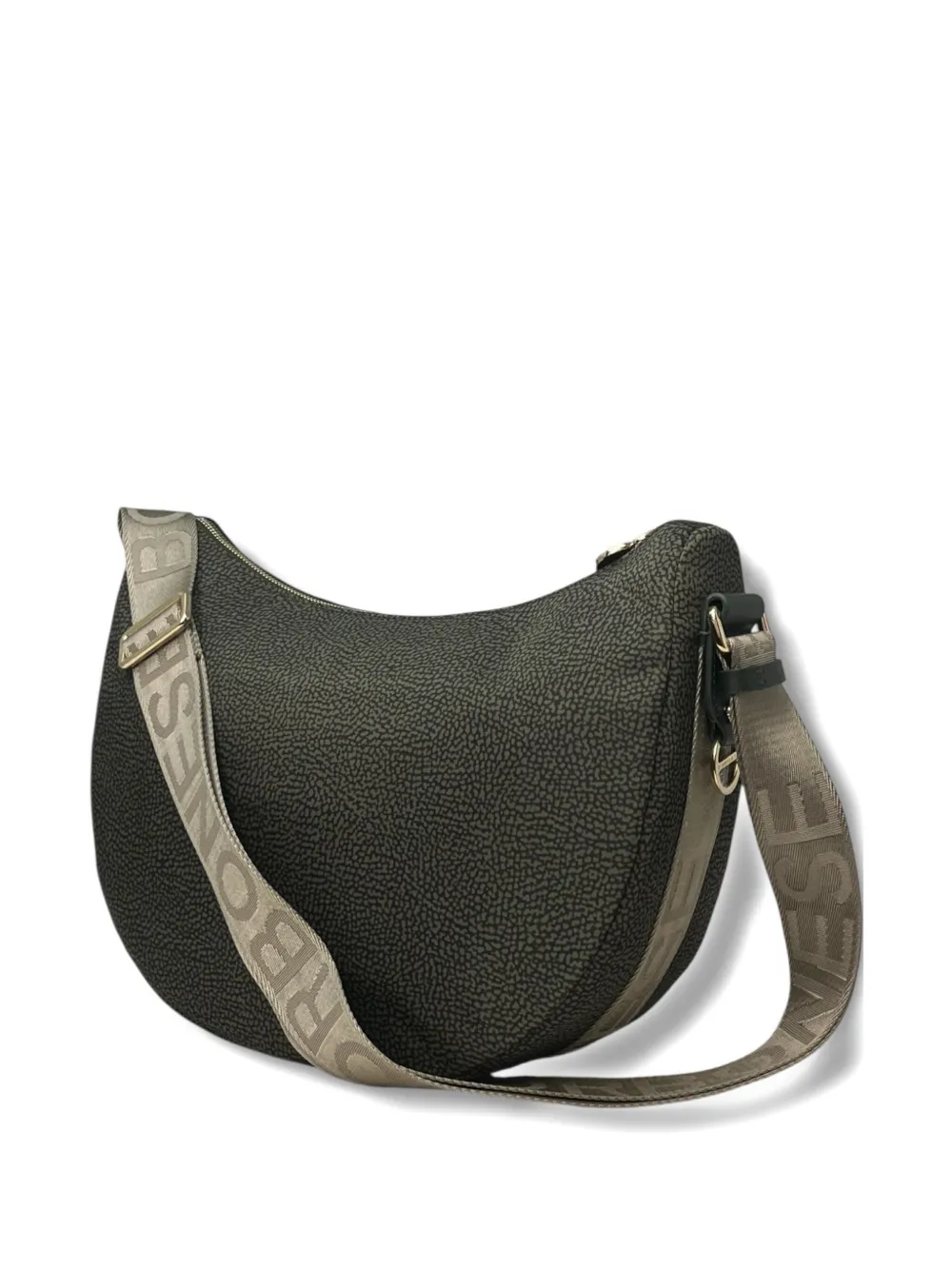 Borbonese Luna Cross Body Bag In Green
