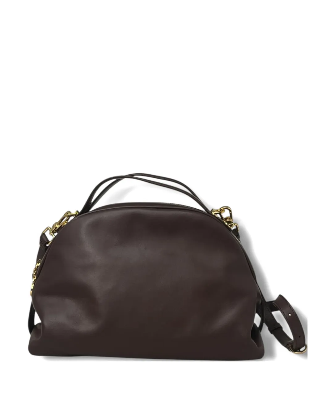Borbonese Medium Tote Bag In Brown