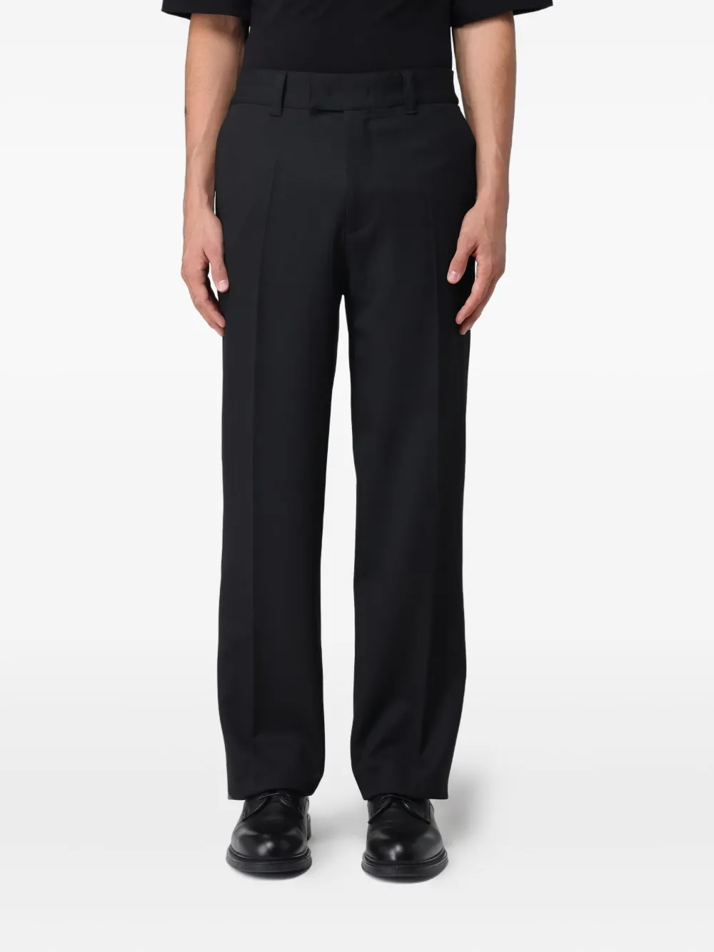 Paolo Pecora pleated trousers | Black | Image 1