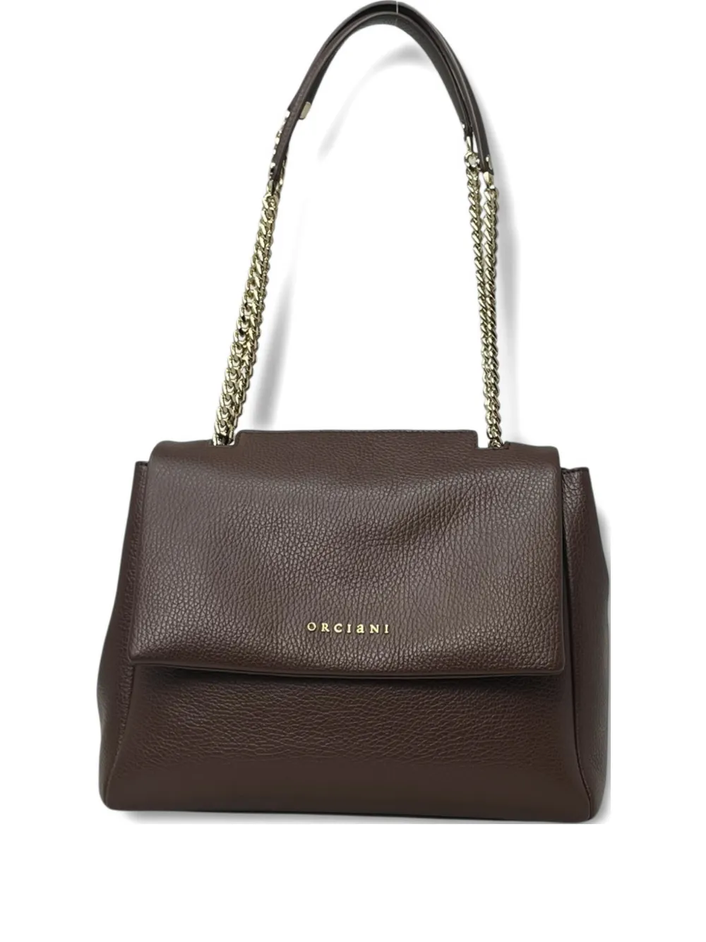 Orciani Small Sveva Shoulder Bag In Brown