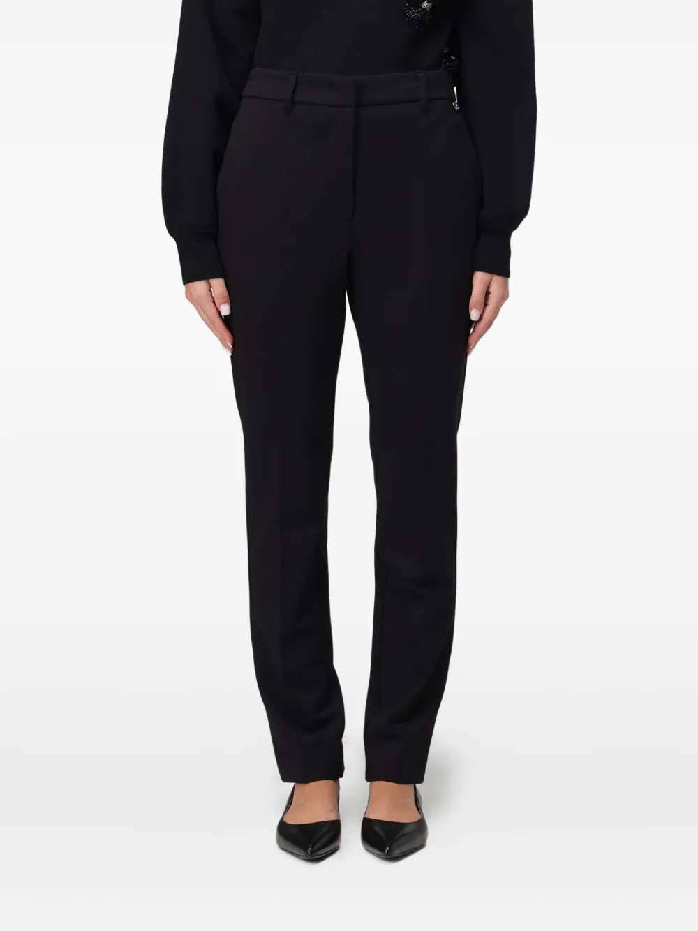 LIU JO logo-detail trousers | Black | Image 1
