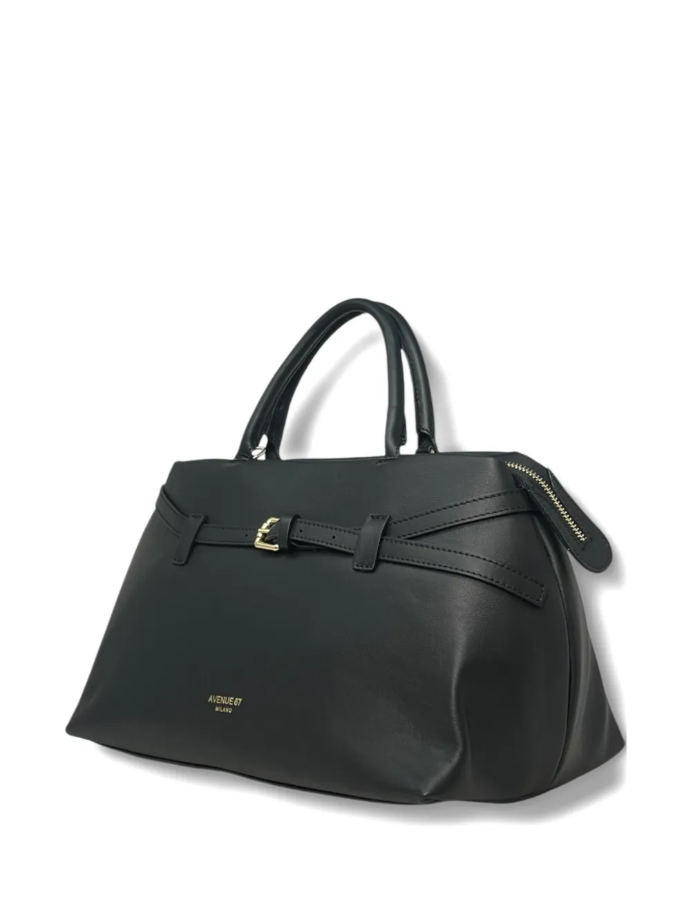 Avenue 67 Infinity Shoulder Bag In Black