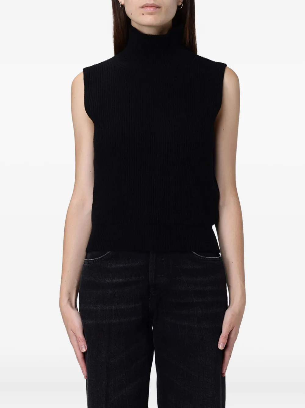 DONDUP playera con cuello tortuga | negro | Image 1