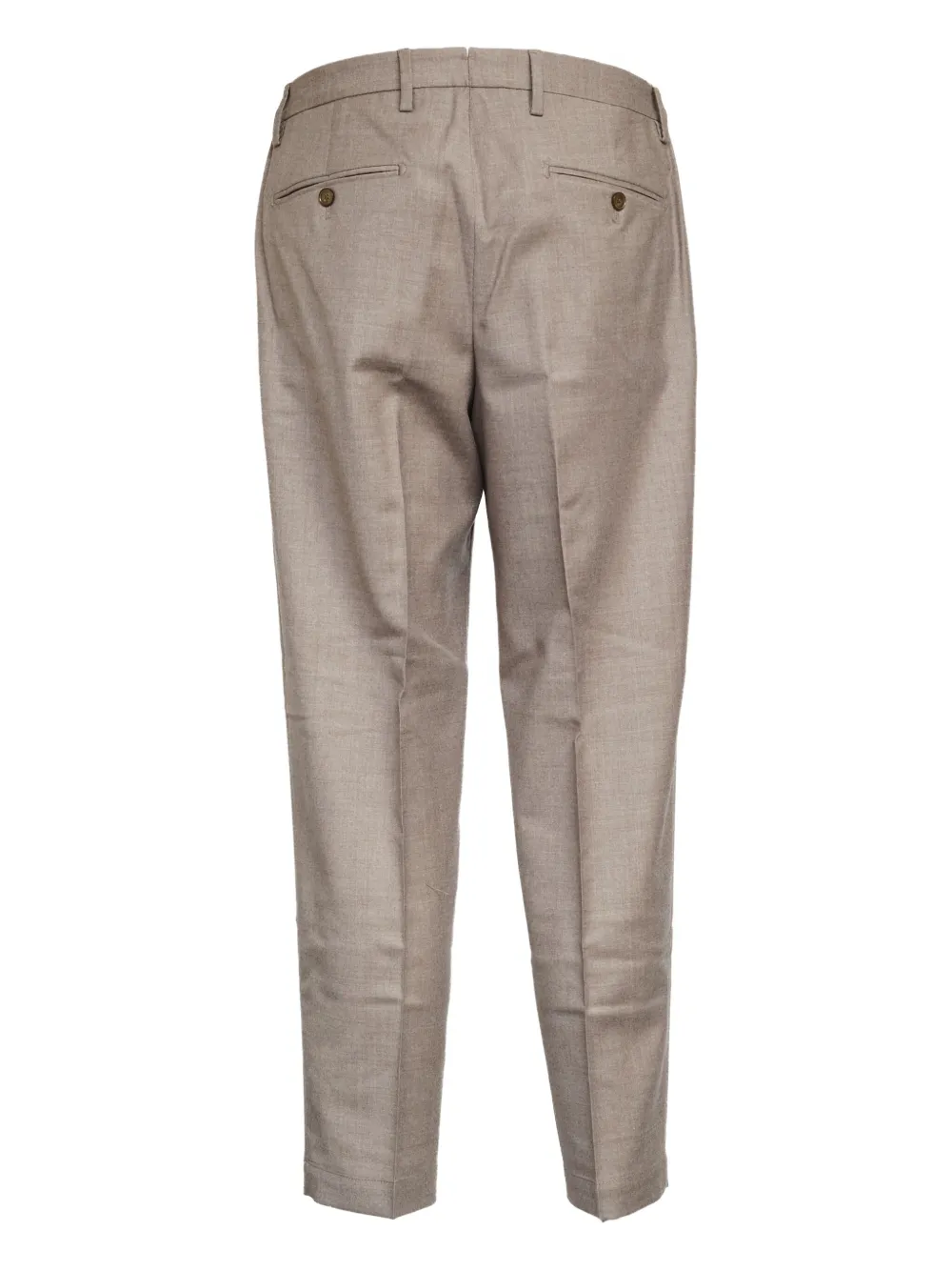 Briglia 1949 Portobellos broek met geplooide voorkant Beige