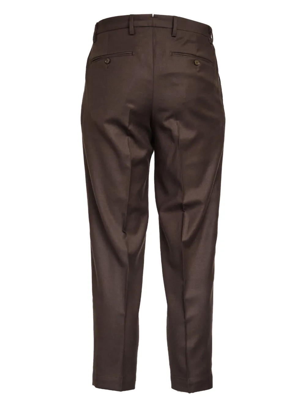 Briglia 1949 Portobello pleated-front tailored trousers - Bruin