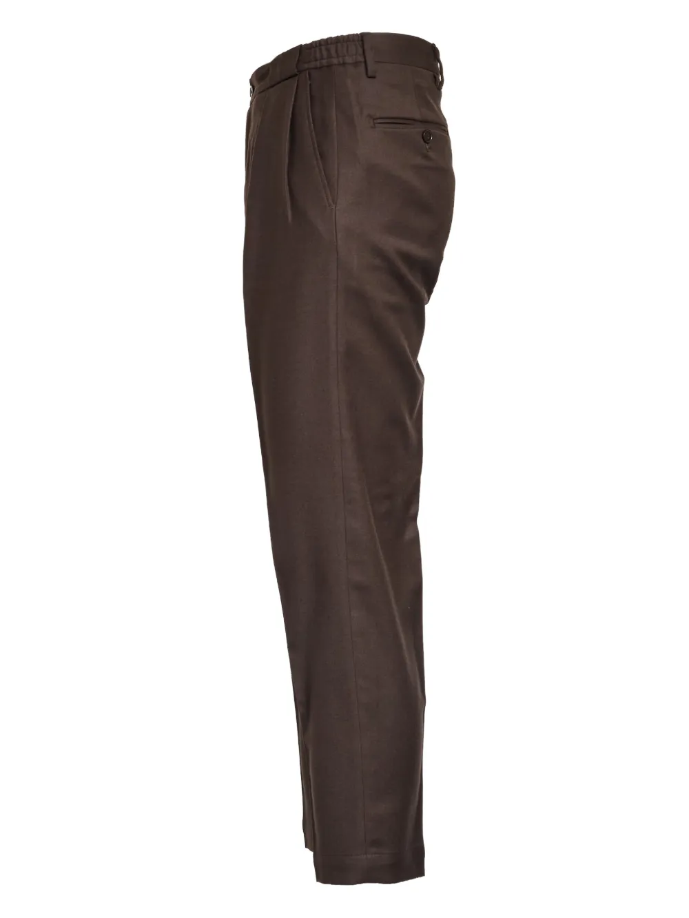 Briglia 1949 Portobello pleated-front tailored trousers Bruin