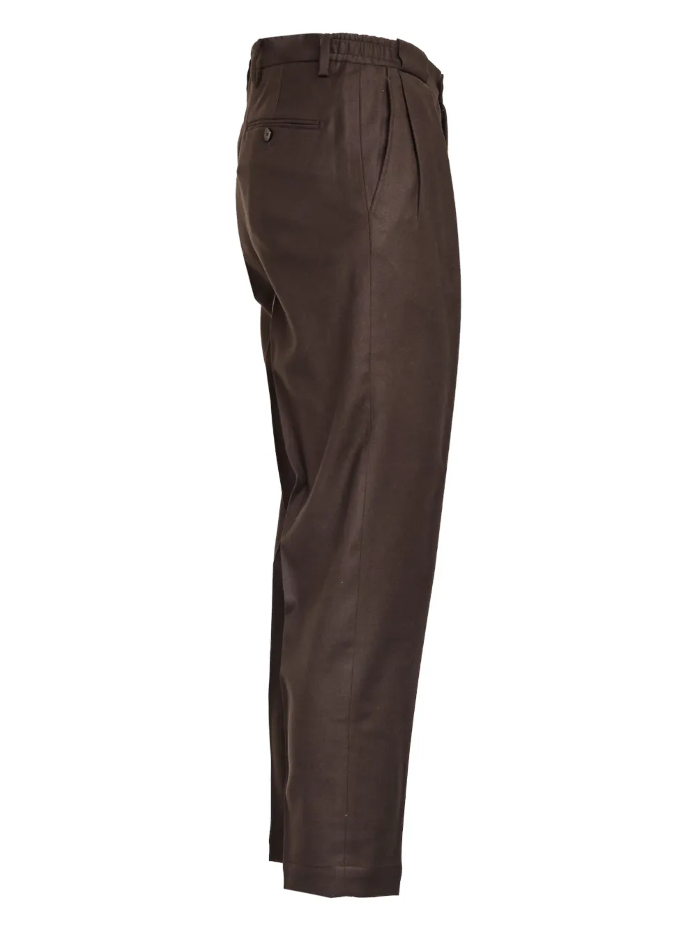 Briglia 1949 Portobello pleated-front tailored trousers Bruin