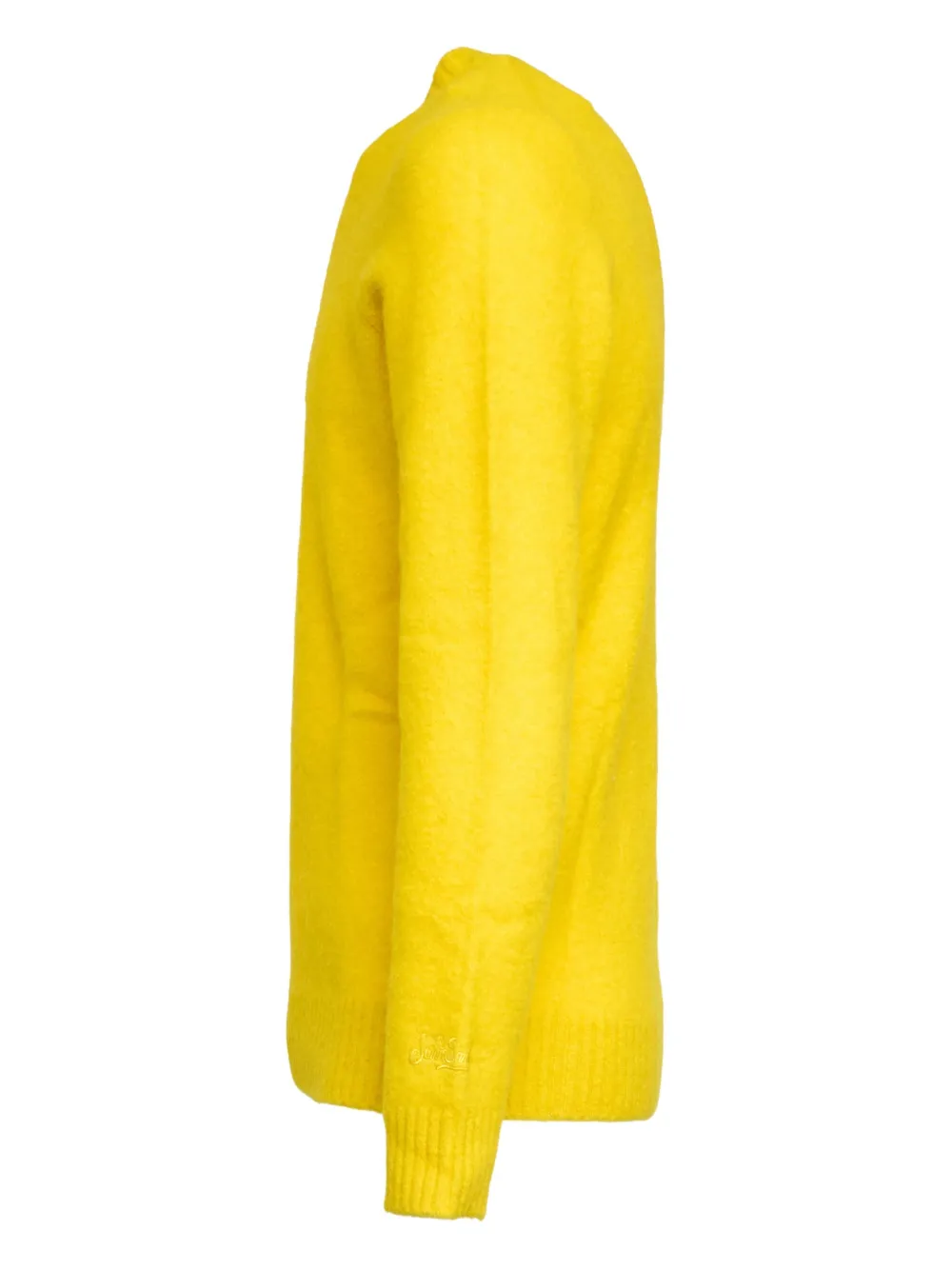 Mc2 Saint Barth Regent Crew-neck Sweater In Yellow