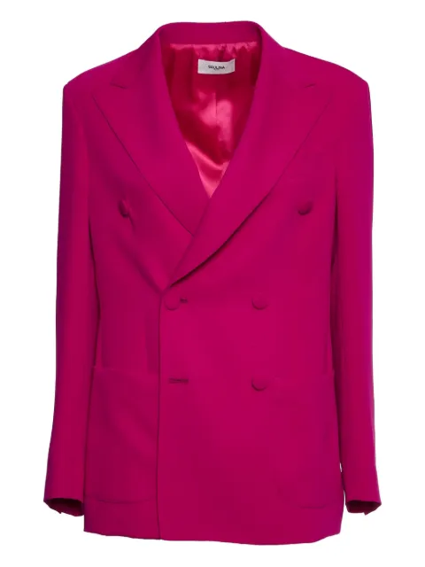 SAULINA blazer con doble botonadura