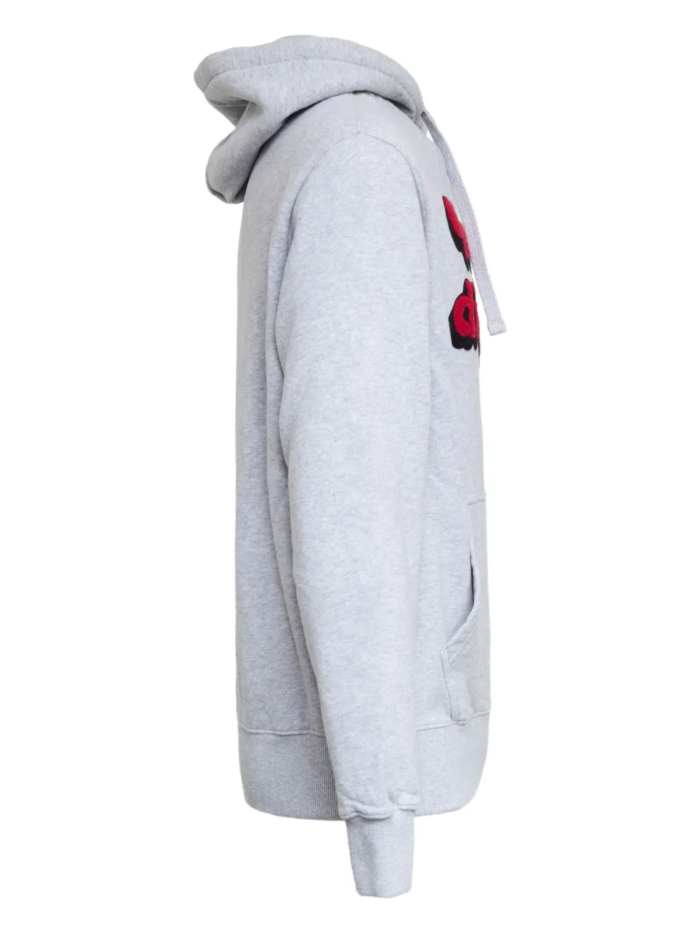 MC2 Saint Barth Tribeca hoodie met letter-patch Grijs