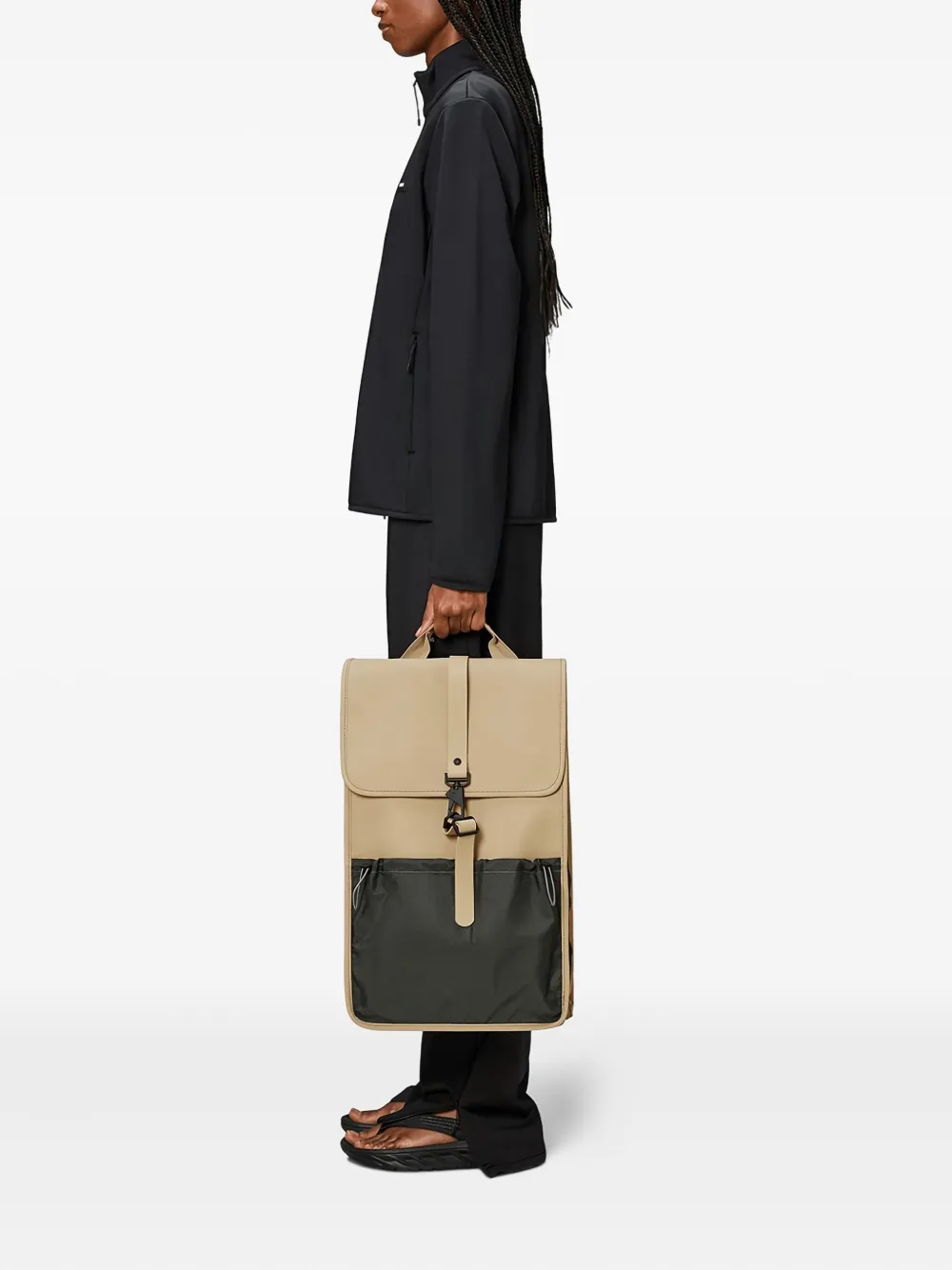 Rains Mix Rucksack mit Klappe | Herren | Image 2