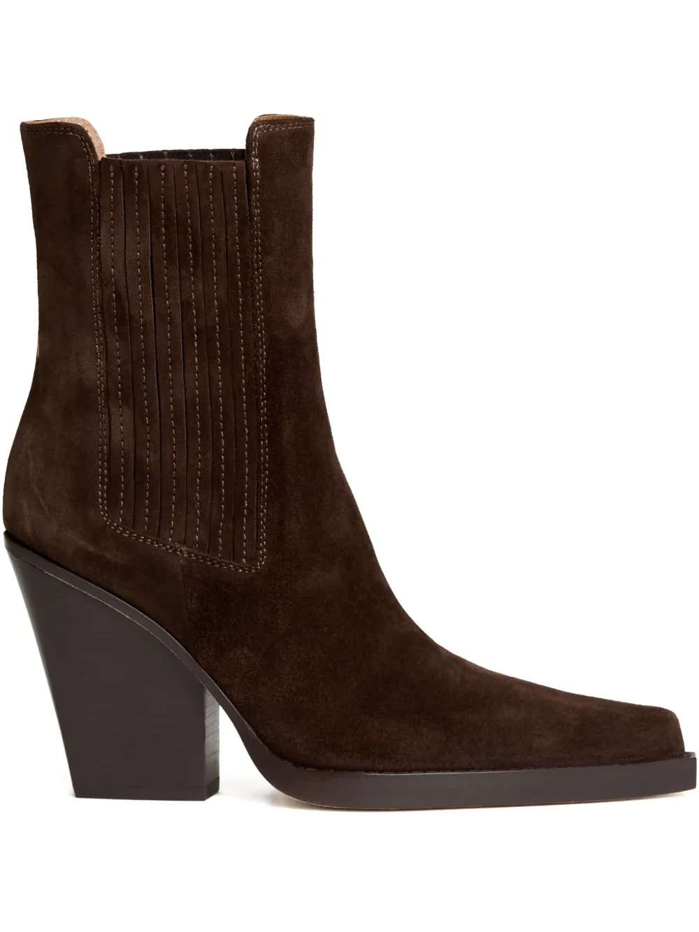 Paris Texas 100mm Dallas ankle boots Bruin